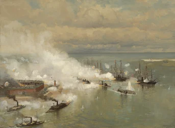 Schlacht von Mobile Bay, Alabama, 1886
